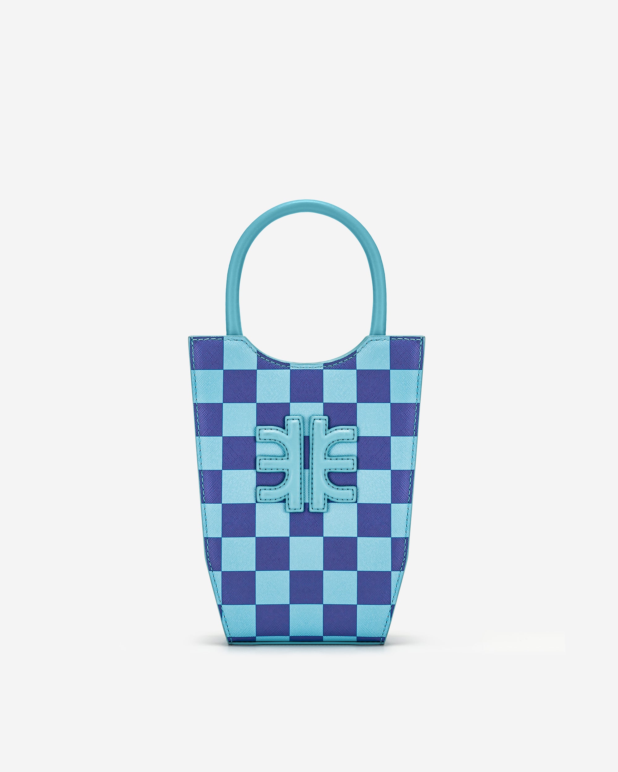 Blue JW PEI Fei Checkerboard Women's Phone Bag | HN7306529