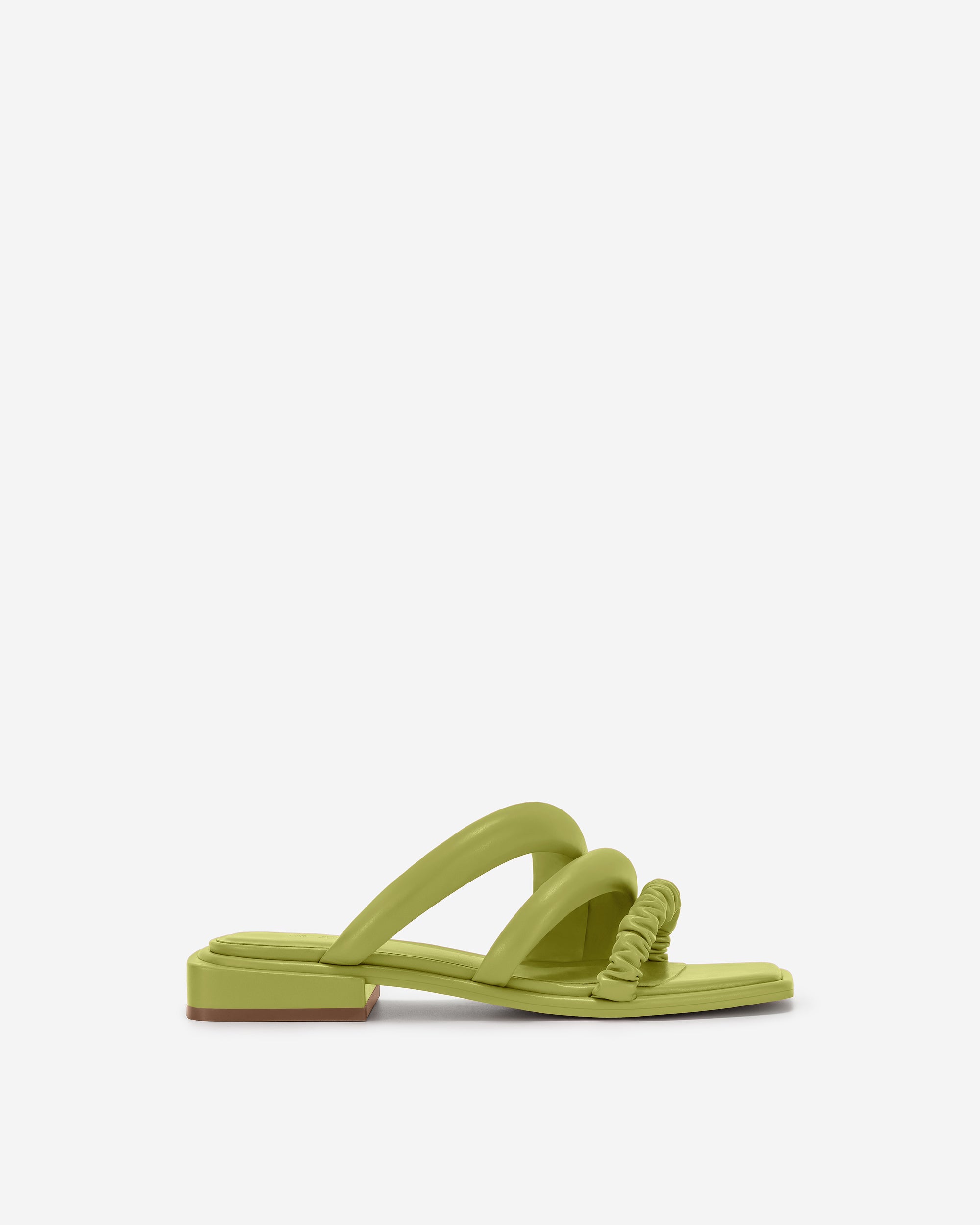 Green JW PEI Jada Flat Mule Women's Shoes | HB6705831