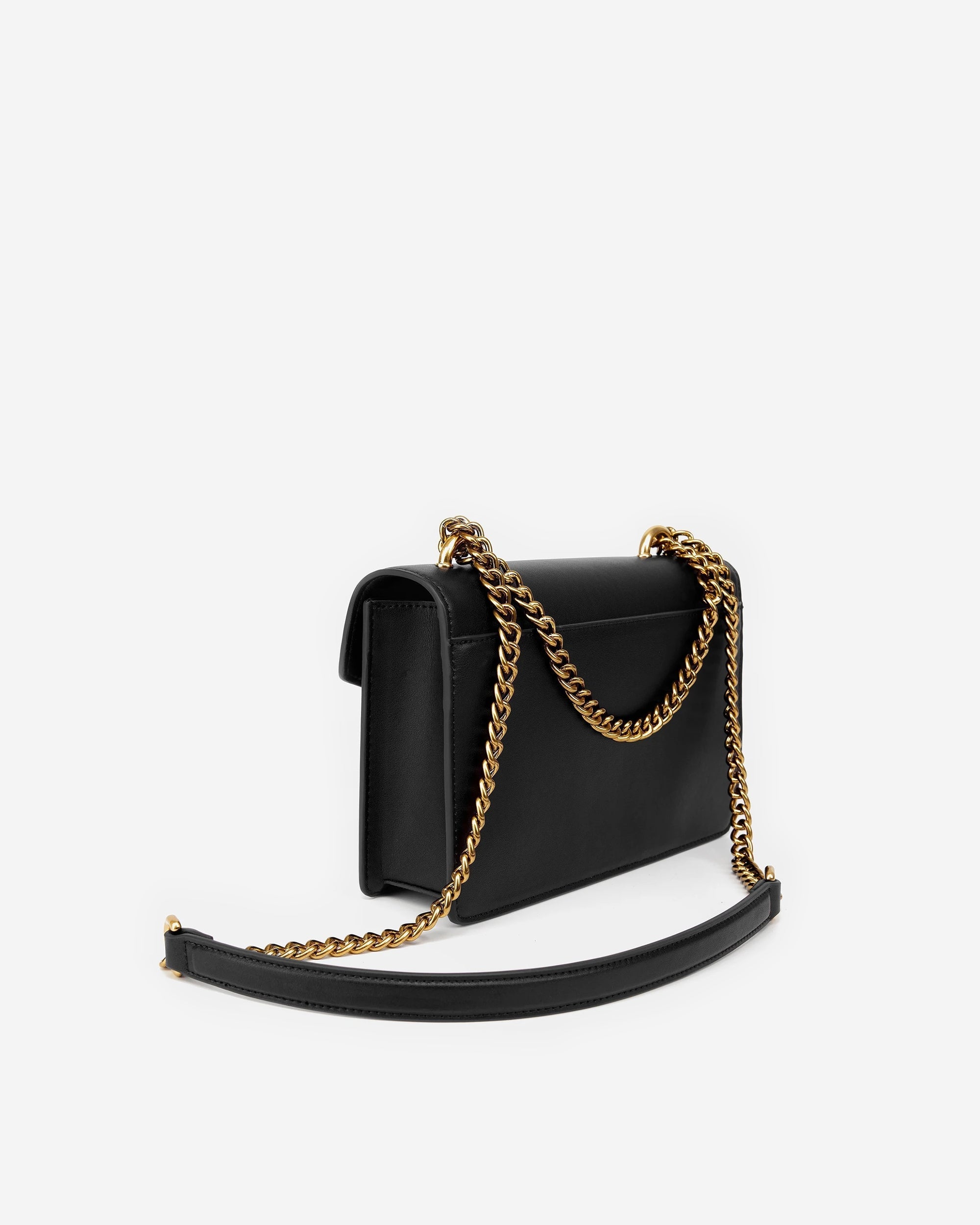 Black JW PEI Envelope Chain Women's Crossbody Bags | LI8916207