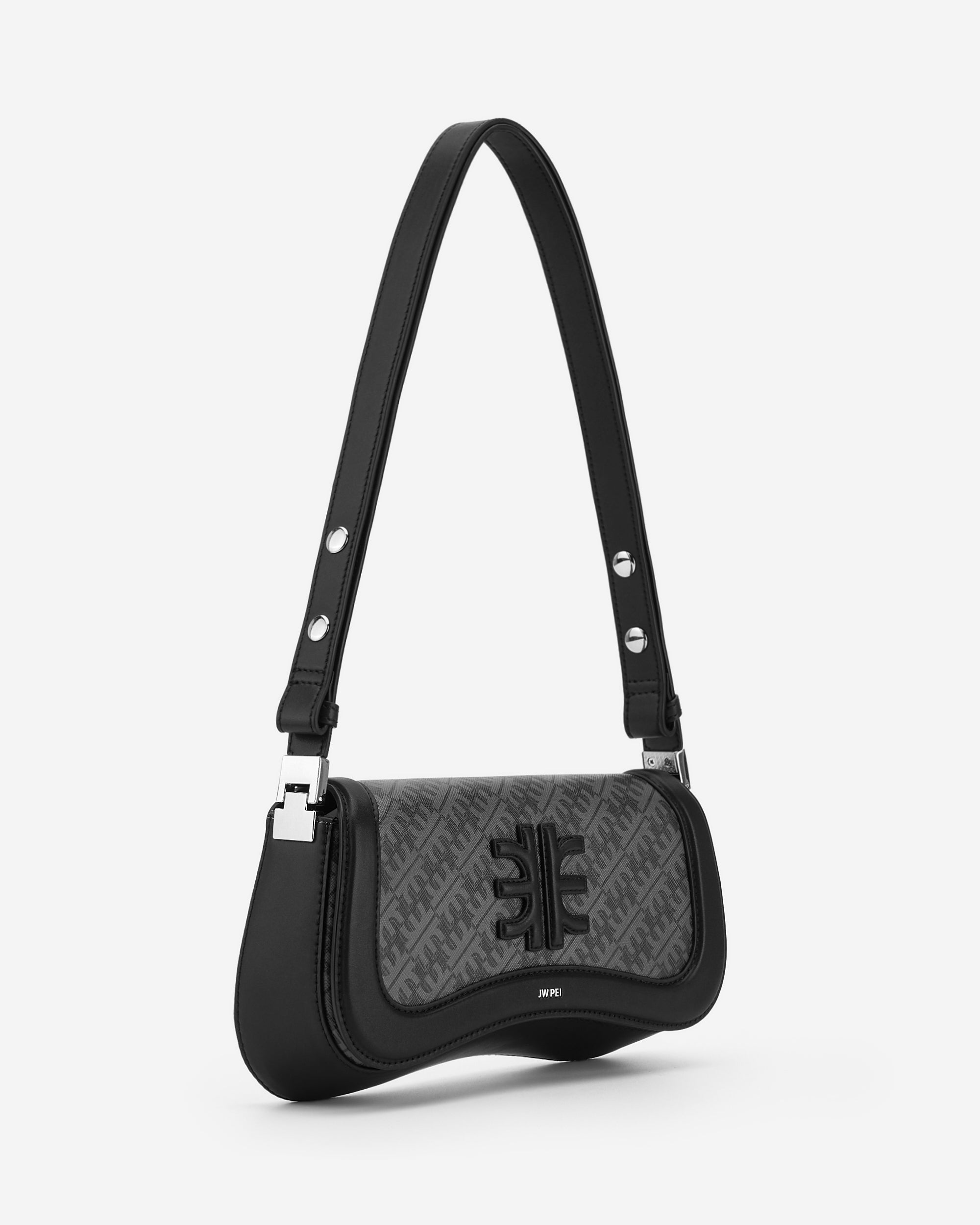 Black JW PEI Fei Joy Women's Shoulder Bags | FB4589160