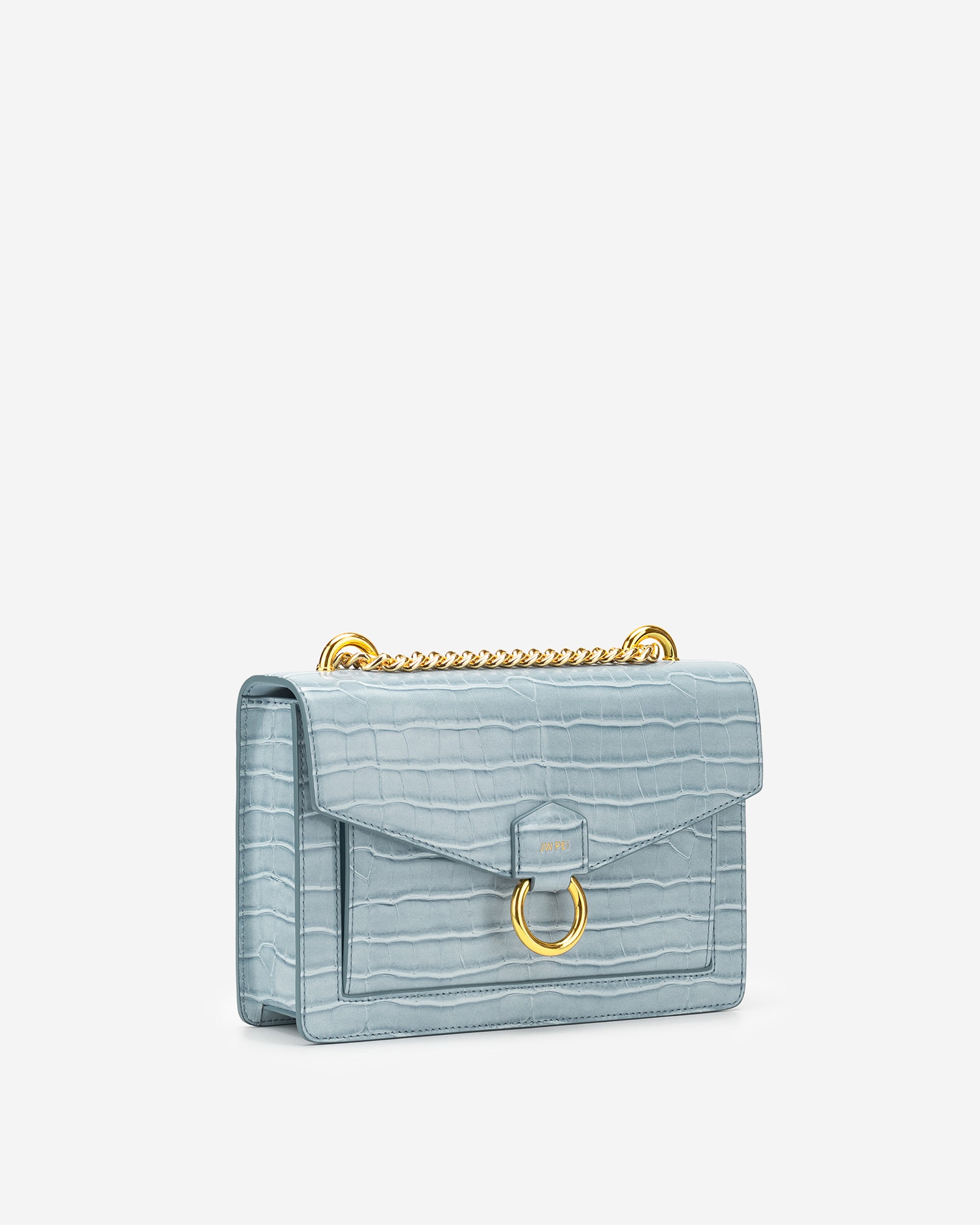 Blue JW PEI Envelope Chain Women's Crossbody Bags | AC7240568