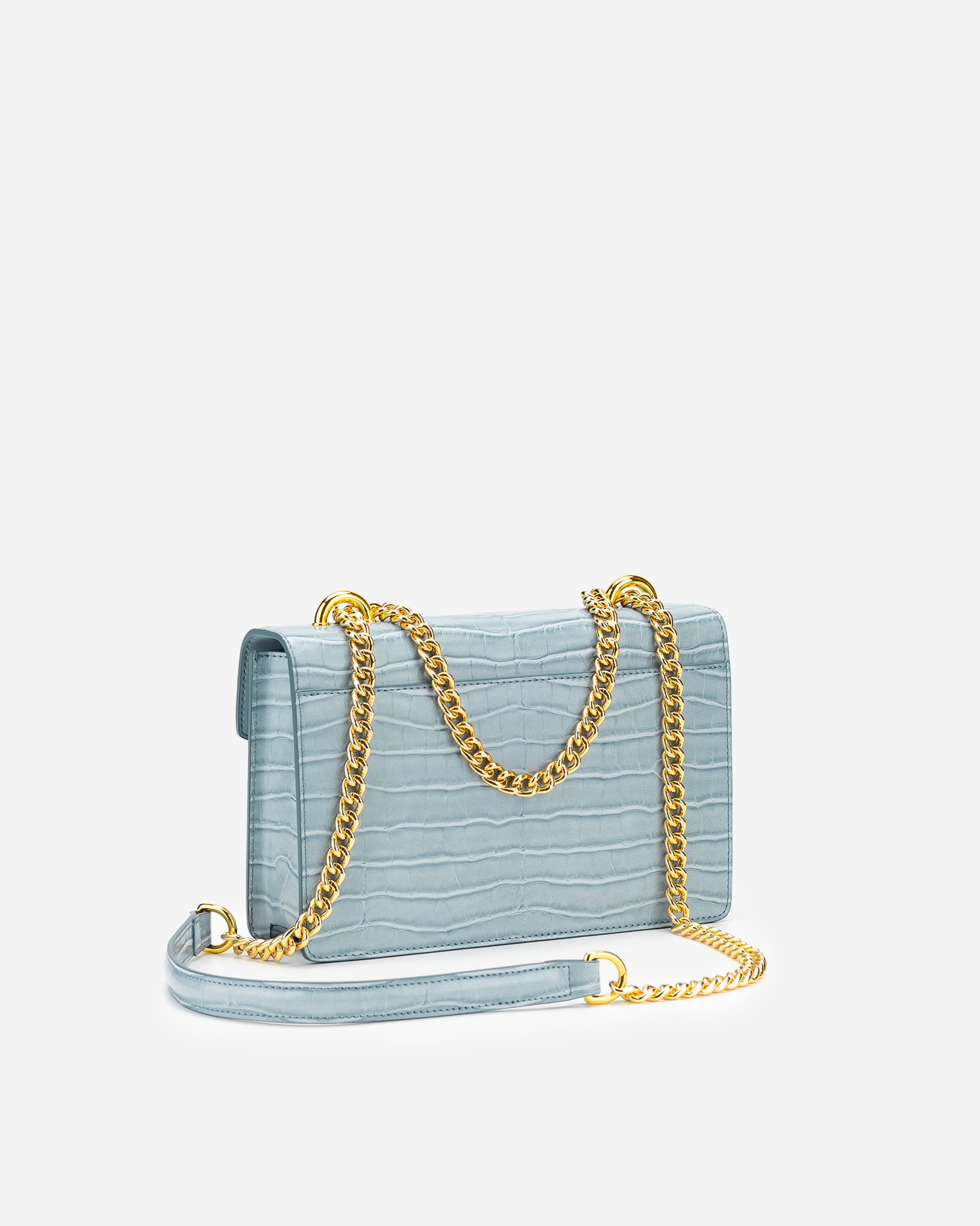 Blue JW PEI Envelope Chain Women's Crossbody Bags | AC7240568