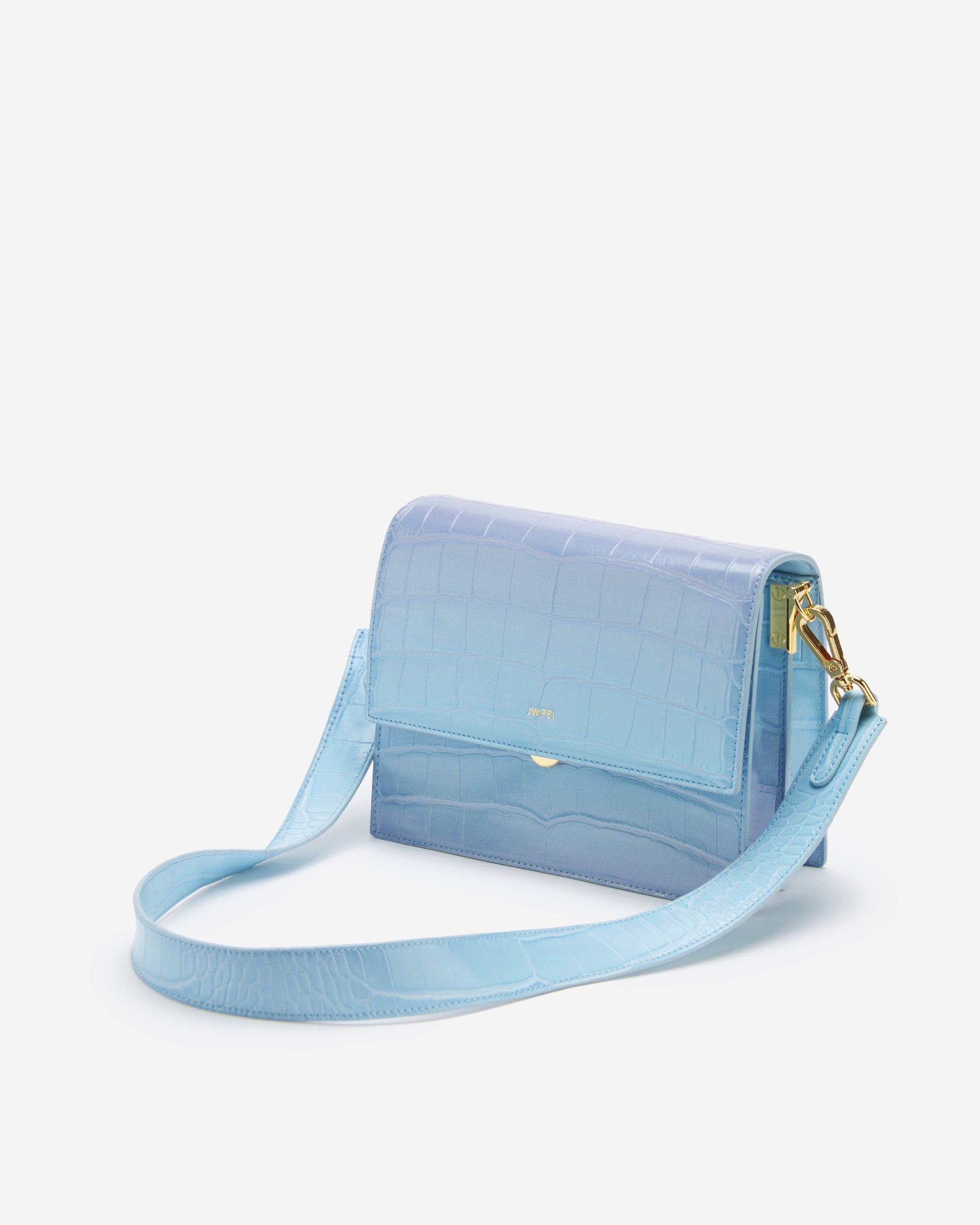 Blue JW PEI Mini Flap Women's Crossbody Bags | NB9621703