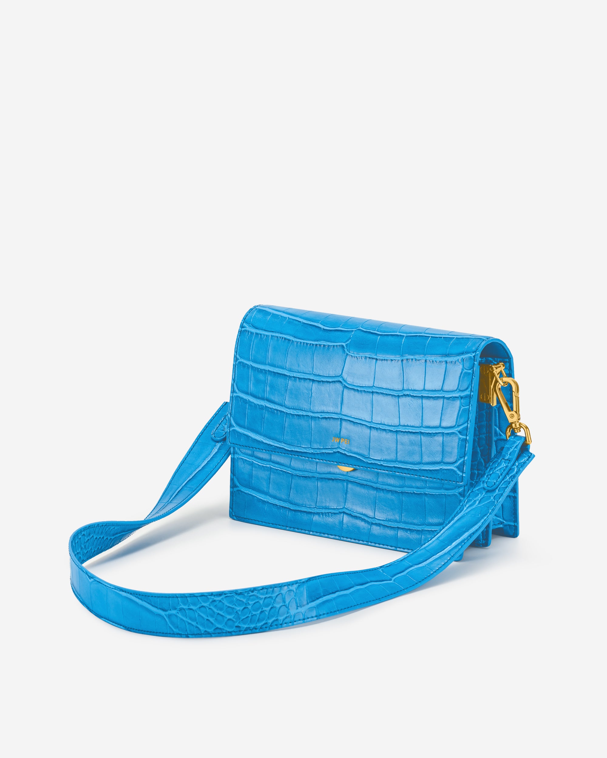 Blue JW PEI Mini Flap Women's Crossbody Bags | QT9085473