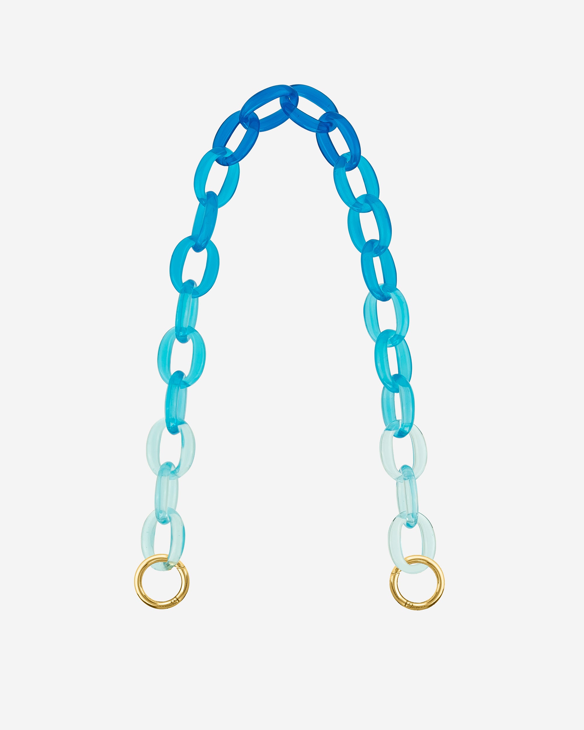 Blue JW PEI Mya Gradient Acrylic Women's Chain Strap | RF7601498