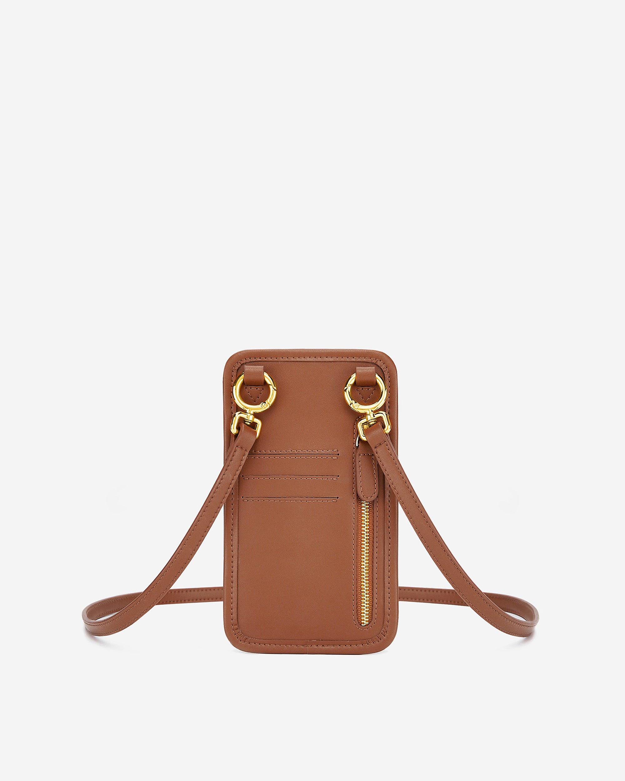 Brown JW PEI Aylin Canvas Women's Phone Bag | HT1703864