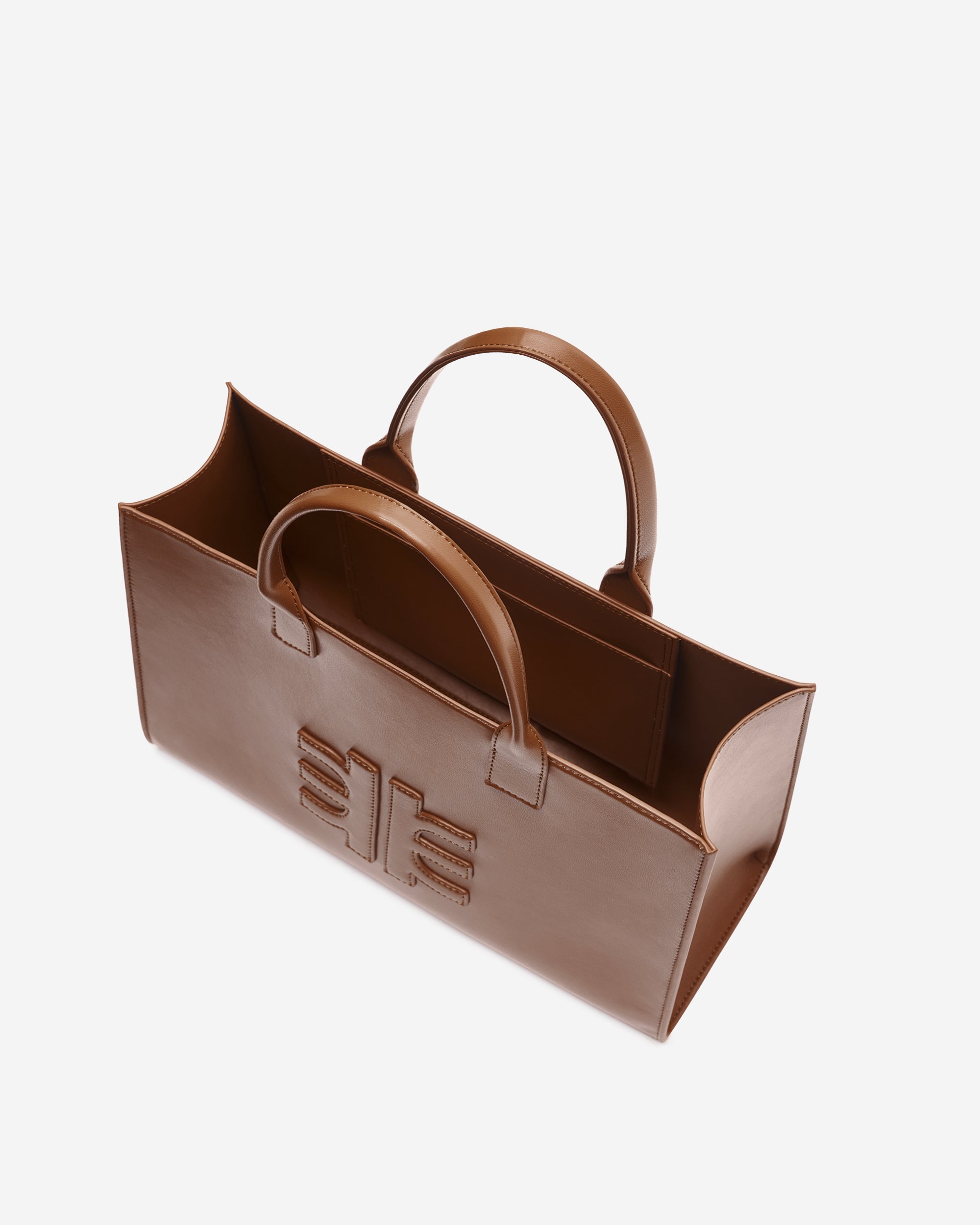 Brown JW PEI Gia Medium Women's Tote Bags | LI0548193