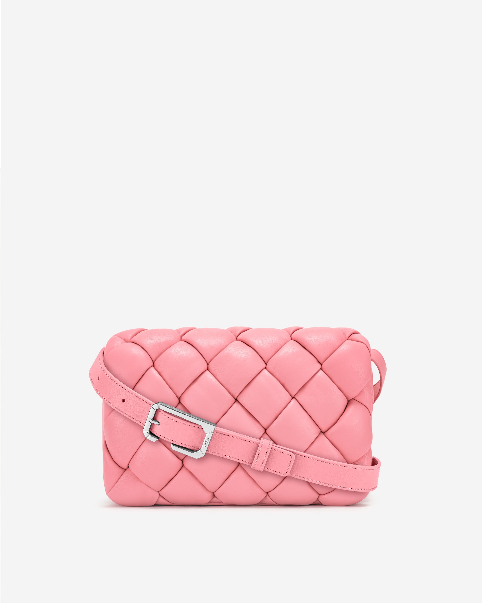 Pink JW PEI Maze Women's Crossbody Bags | TY9652083