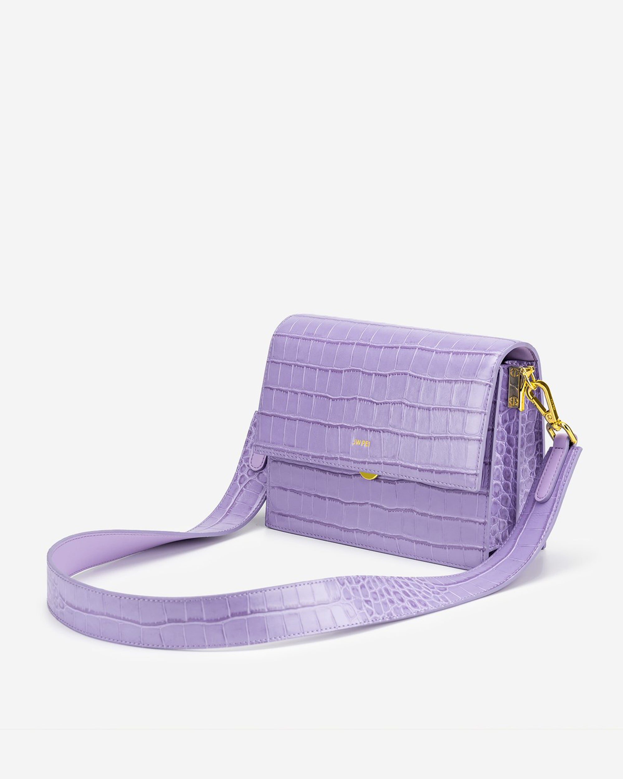 Purple JW PEI Mini Flap Women's Crossbody Bags | PE5897260