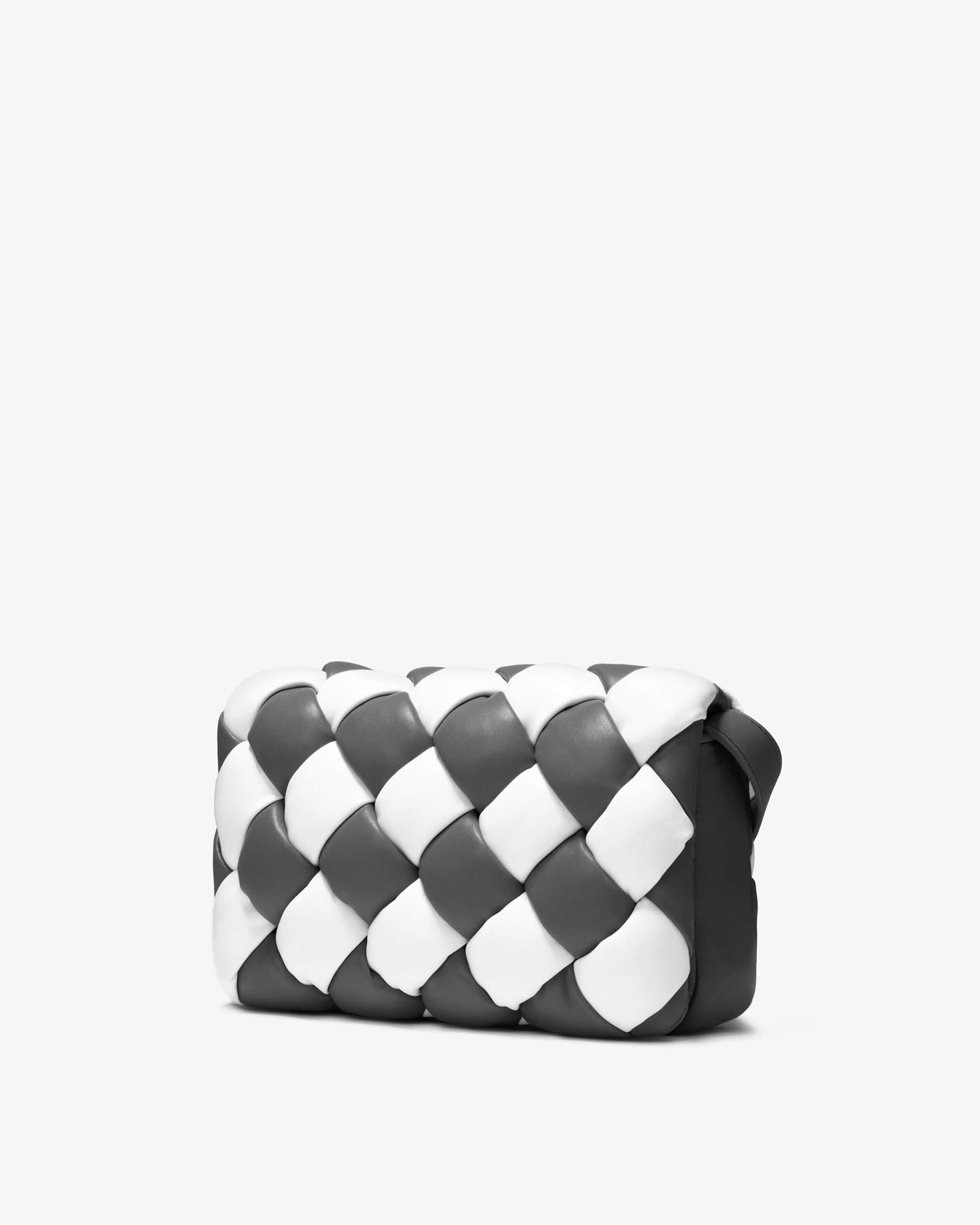 White / Black JW PEI Maze Women's Crossbody Bags | JE5487106