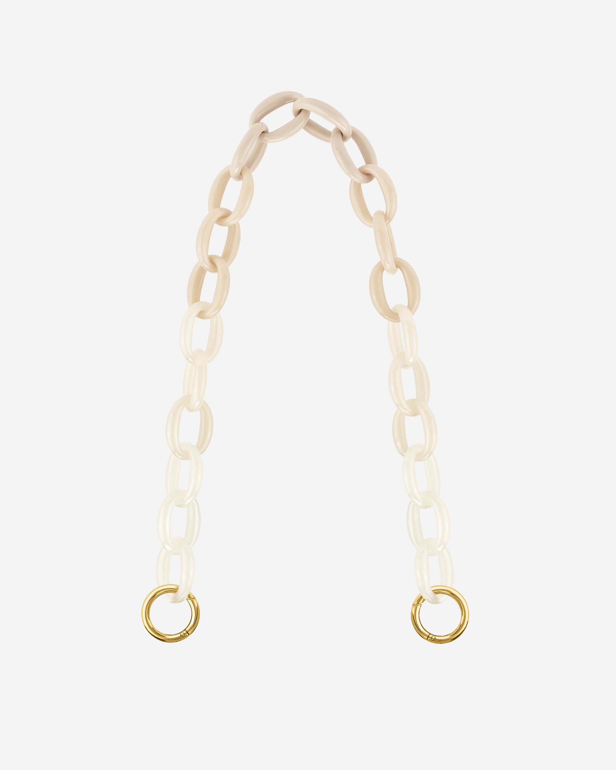 White JW PEI Mya Gradient Acrylic Women's Chain Strap | QT9763251