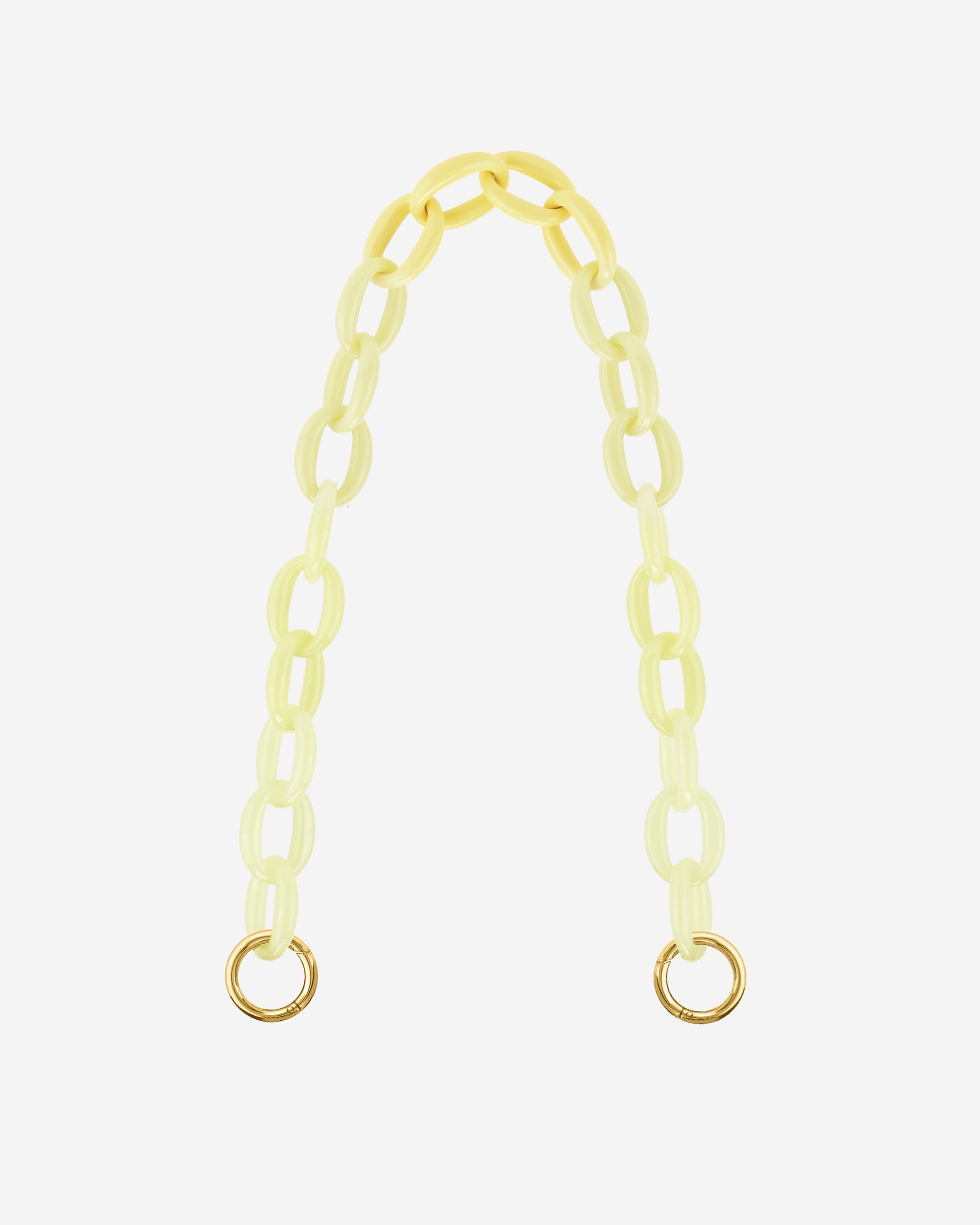 Yellow JW PEI Mya Gradient Acrylic Women's Chain Strap | BD4653918